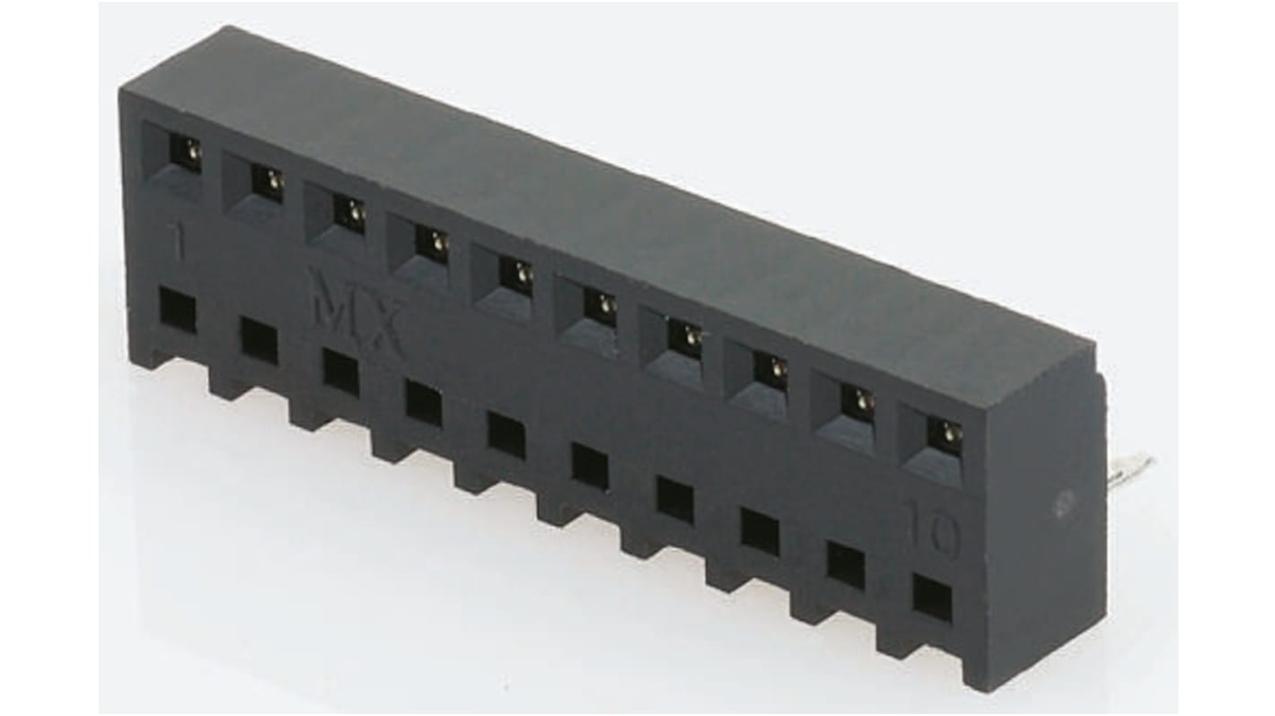 Conector hembra para PCB Molex serie KK 254 44812, de 3 vías en 1 fila, paso 2.54mm, 250 V, 12A, Montaje en orificio