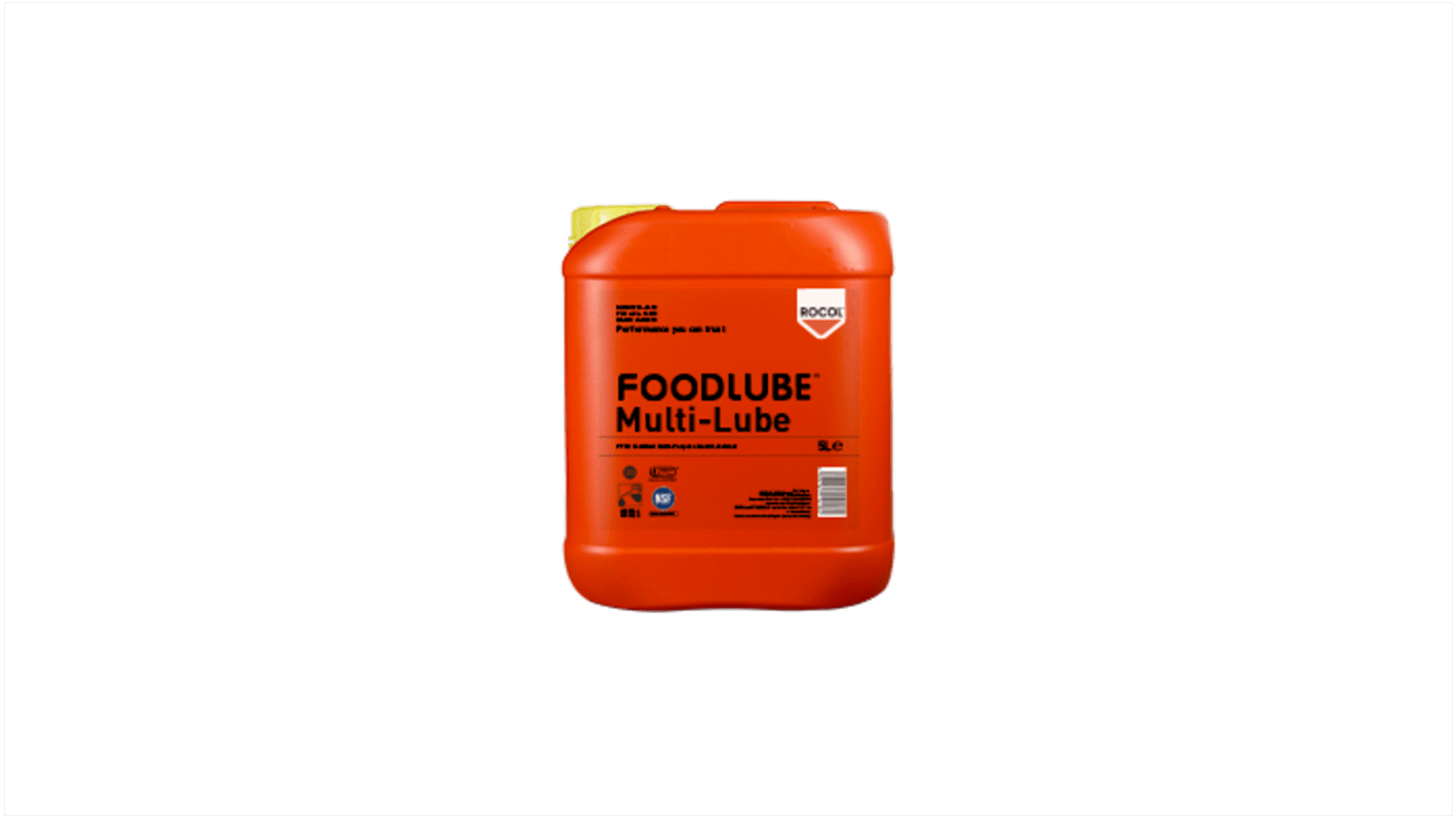 Rocol Foodlube PTFE Lubricant 5L Can,Food Safe