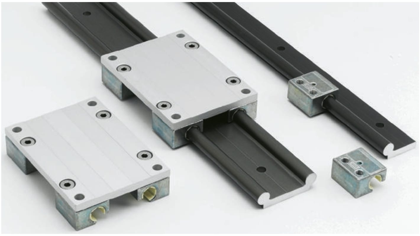 Igus W Series, WS-16-600, Linear Guide Rail 27mm width 600mm Length