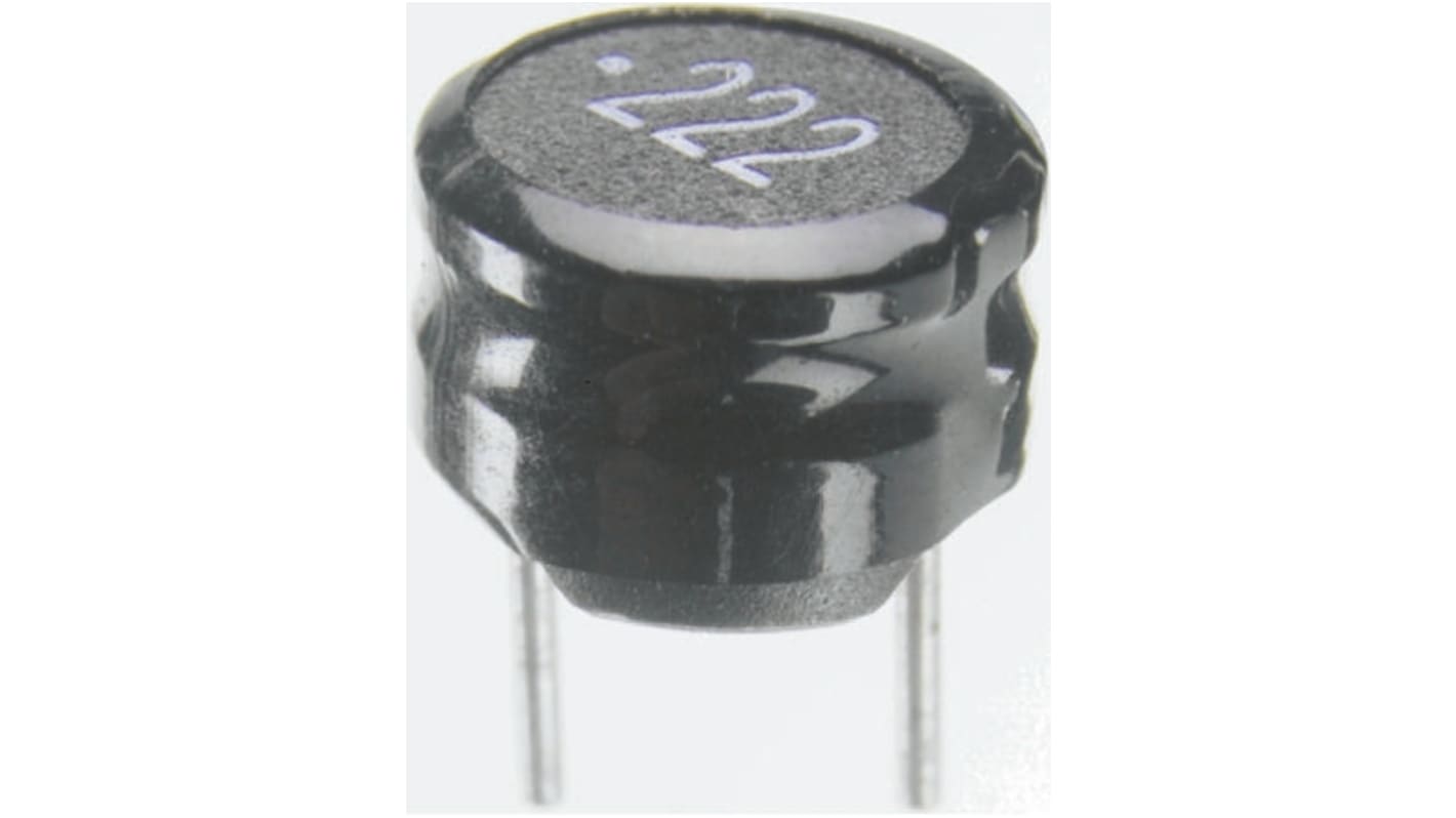 Wurth 470 μH ±10% Ferrite Leaded Inductor, Max SRF:3.4MHz, 440mA Idc, 3Ω Rdc, WE-TI