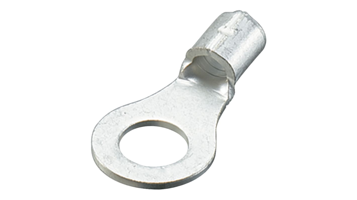 Nichifu, R14 Ring Terminal, M10 Stud Size, 10.5mm² to 16.78mm² Wire Size