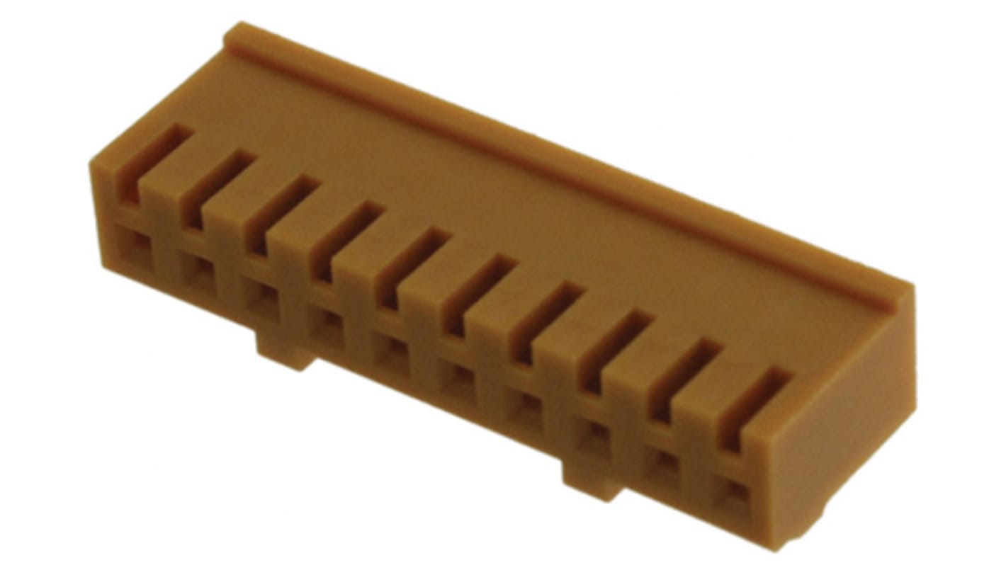 JAE, IL-G Female Connector Housing, 2.5mm Pitch, 10 Way, 1 Row