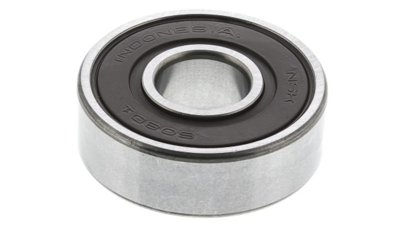 NSK 6308DDU Single Row Deep Groove Ball Bearing- Both Sides Sealed 40mm I.D, 90mm O.D