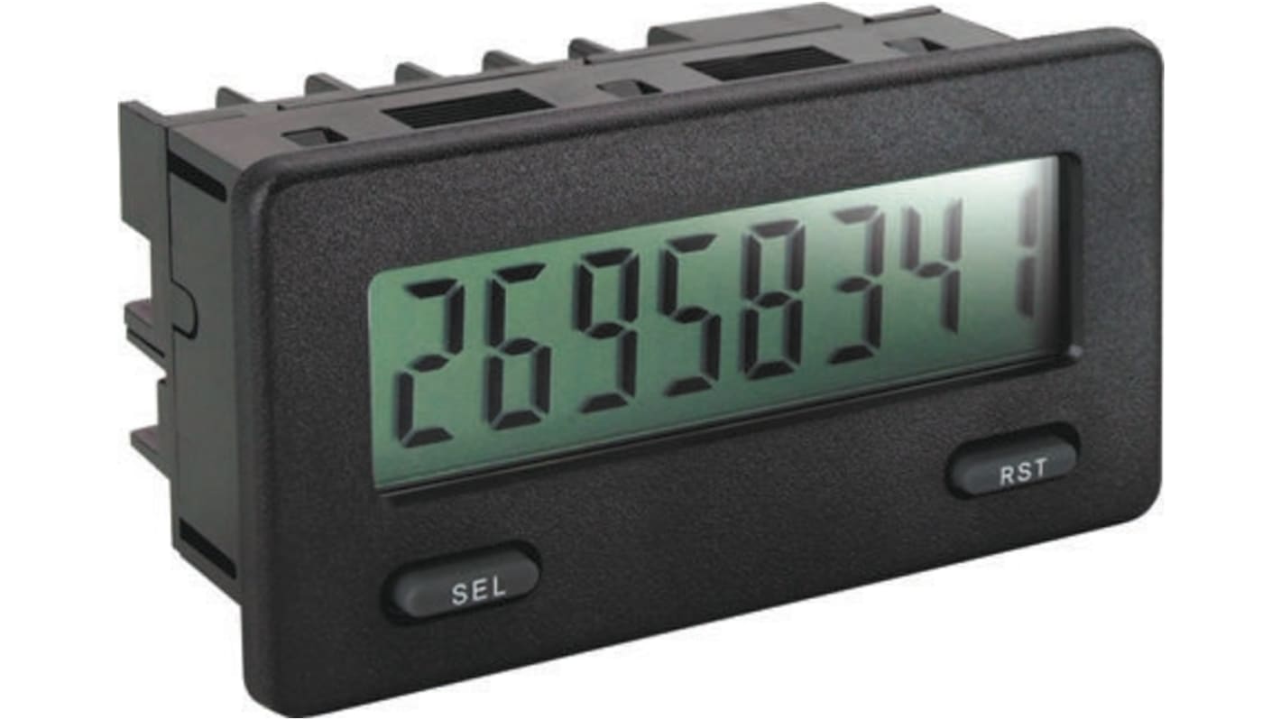 Contador Red Lion de Segundos, con display LCD de 8 dígitos, 9 → 28 Vdc