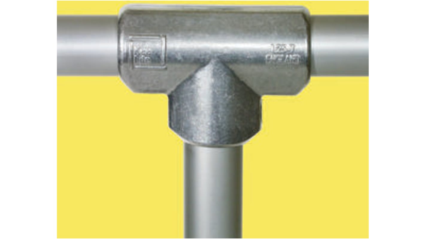 Kee Lite T-Connector, Connecting Component, Strut Profile Type 6, Round Tube Size Type 6