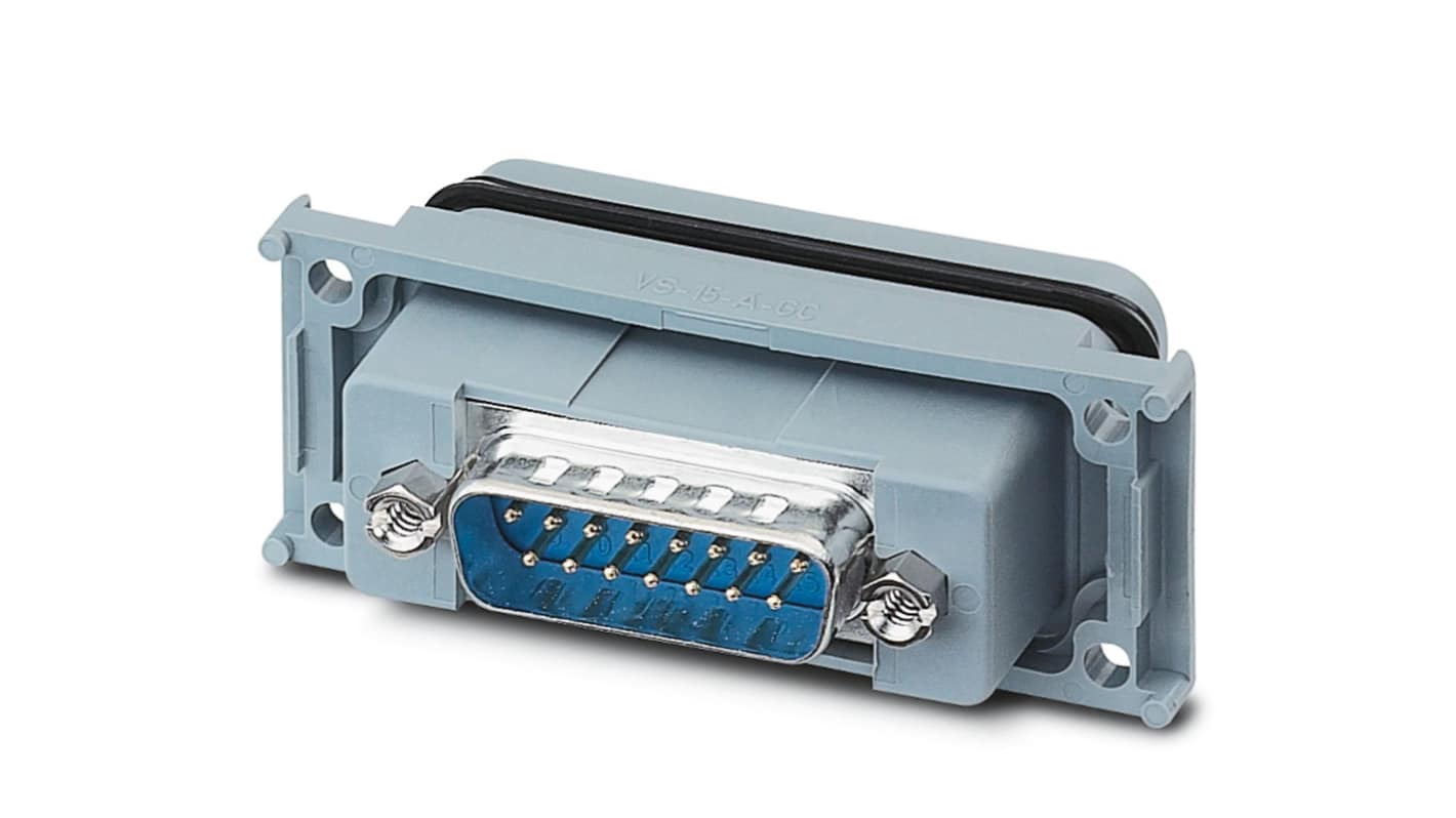 Phoenix Contact D Sub Adapter Male 15 Way D-Sub to Male 15 Way D-Sub
