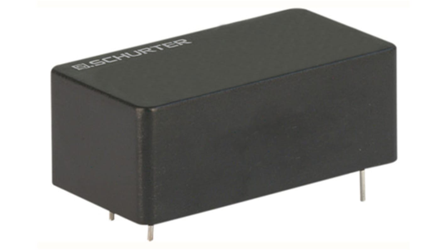 Schurter, FPP2 6.5A 250 V ac 60Hz, Through Hole RFI Filter, Pin, Single Phase