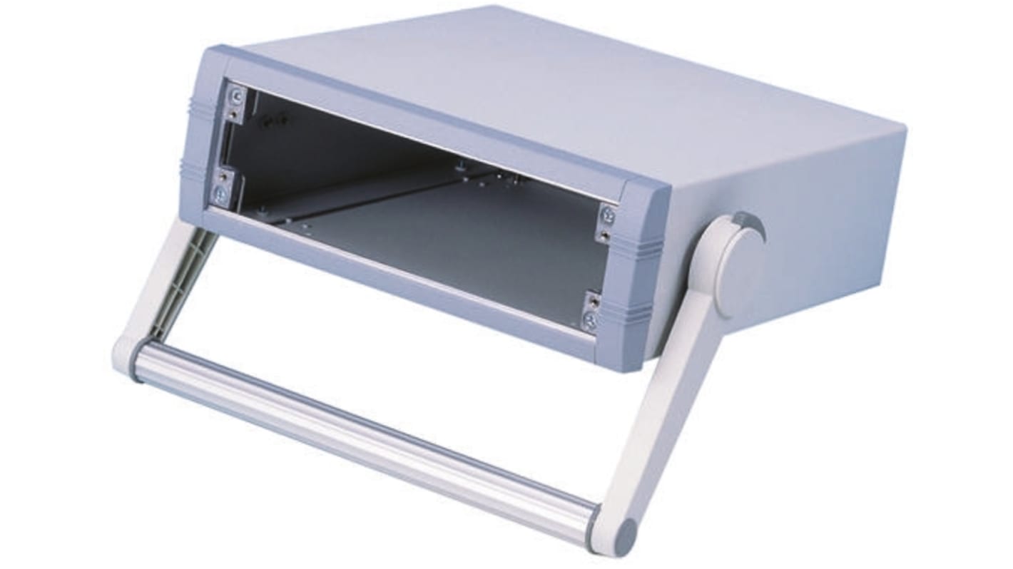 Caja para instrumentación METCASE de Aluminio Gris, 260 x 250 x 85mm, IP40