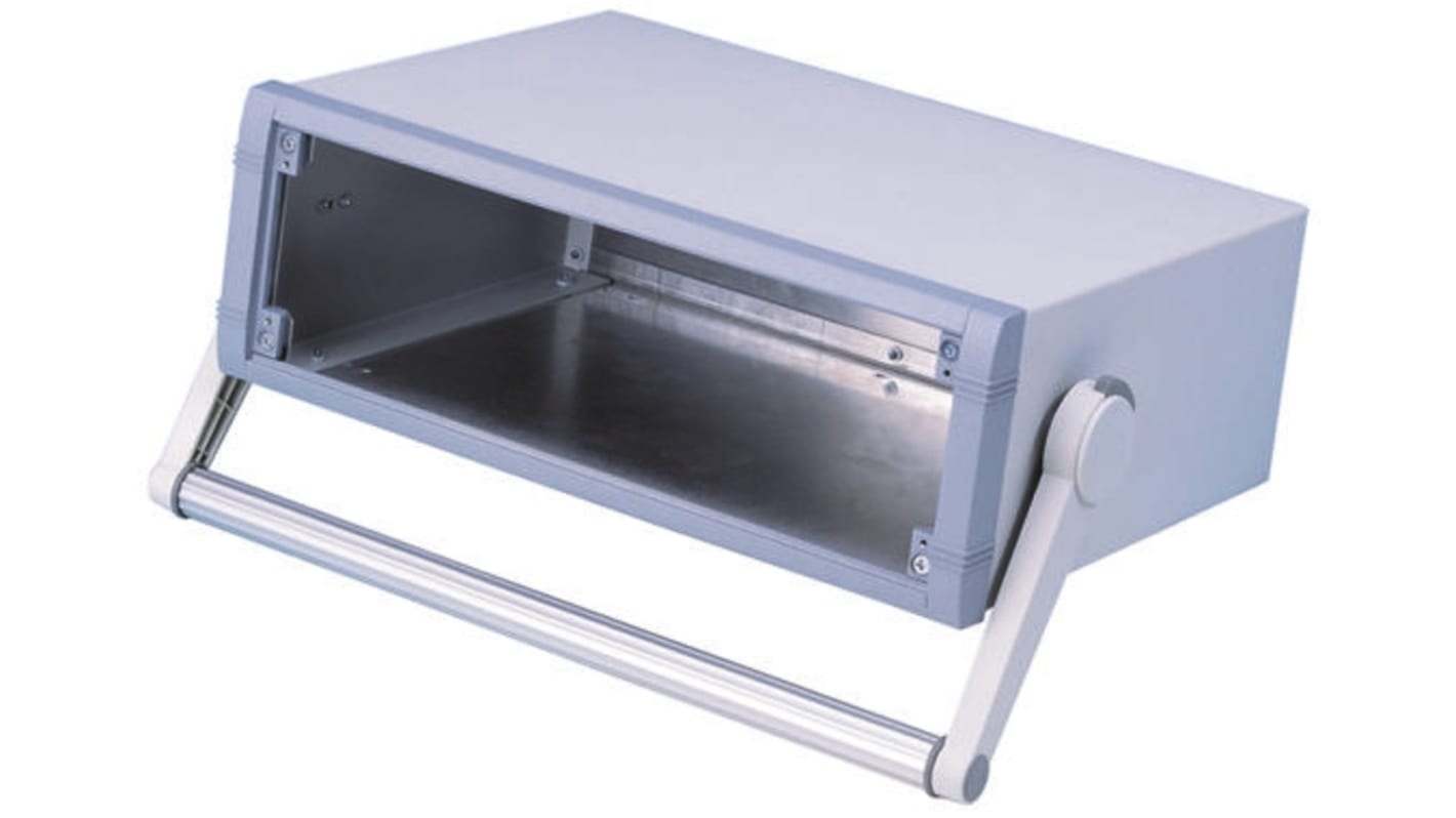 METCASE 铝制仪器箱, 260 x 350 x 120mm, IP40, 灰色, Unimet系列
