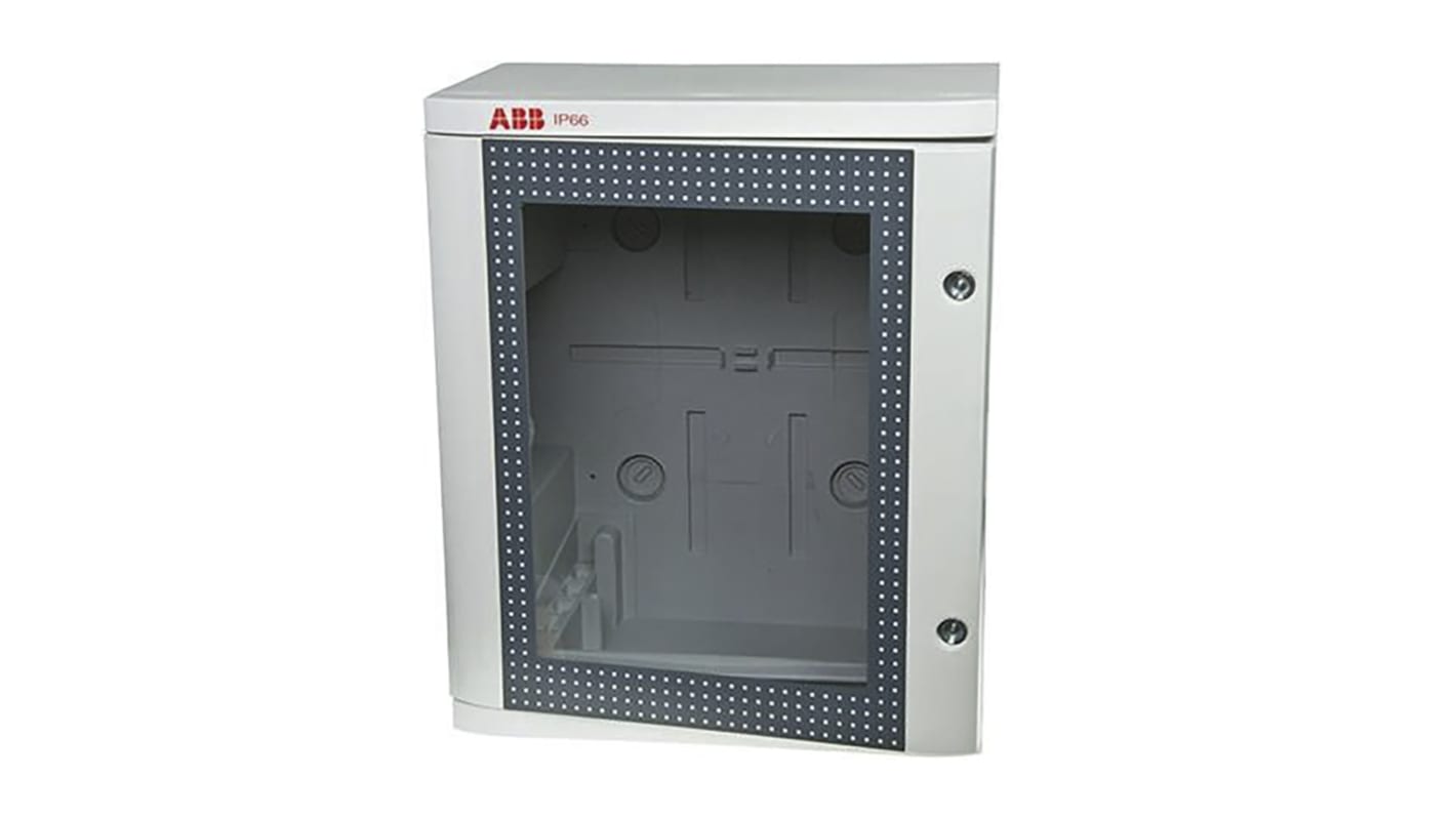 ABB 1SL02 Series Thermoplastic Wall Box, IP66, Viewing Window, 400 mm x 335 mm x 210mm