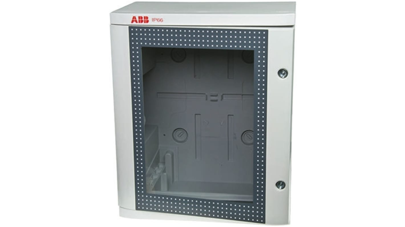 ABB 1SL02 Series Thermoplastic Wall Box, IP66, Viewing Window, 855 mm x 585 mm x 360mm