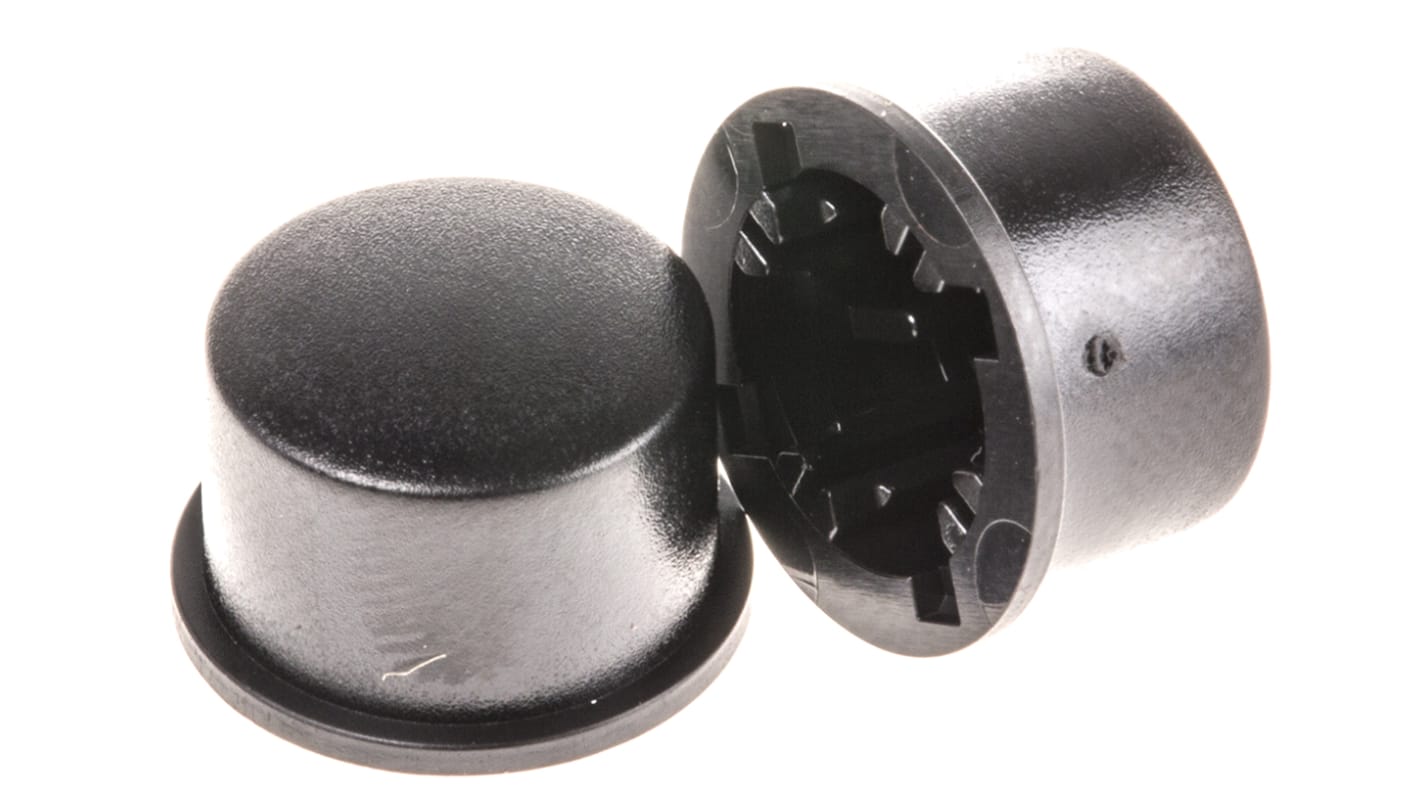 Cubierta de interruptor modular, Color Negro, para uso con Interruptor de botón pulsador de la serie 3F