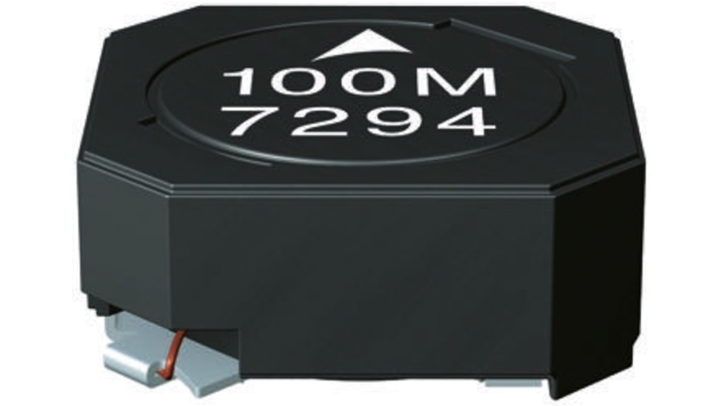 Inductance bobinée CMS 68 μH, 650mA max , dimensions 6.3 x 6.3 x 3mm, Blindé, série B82462-G4