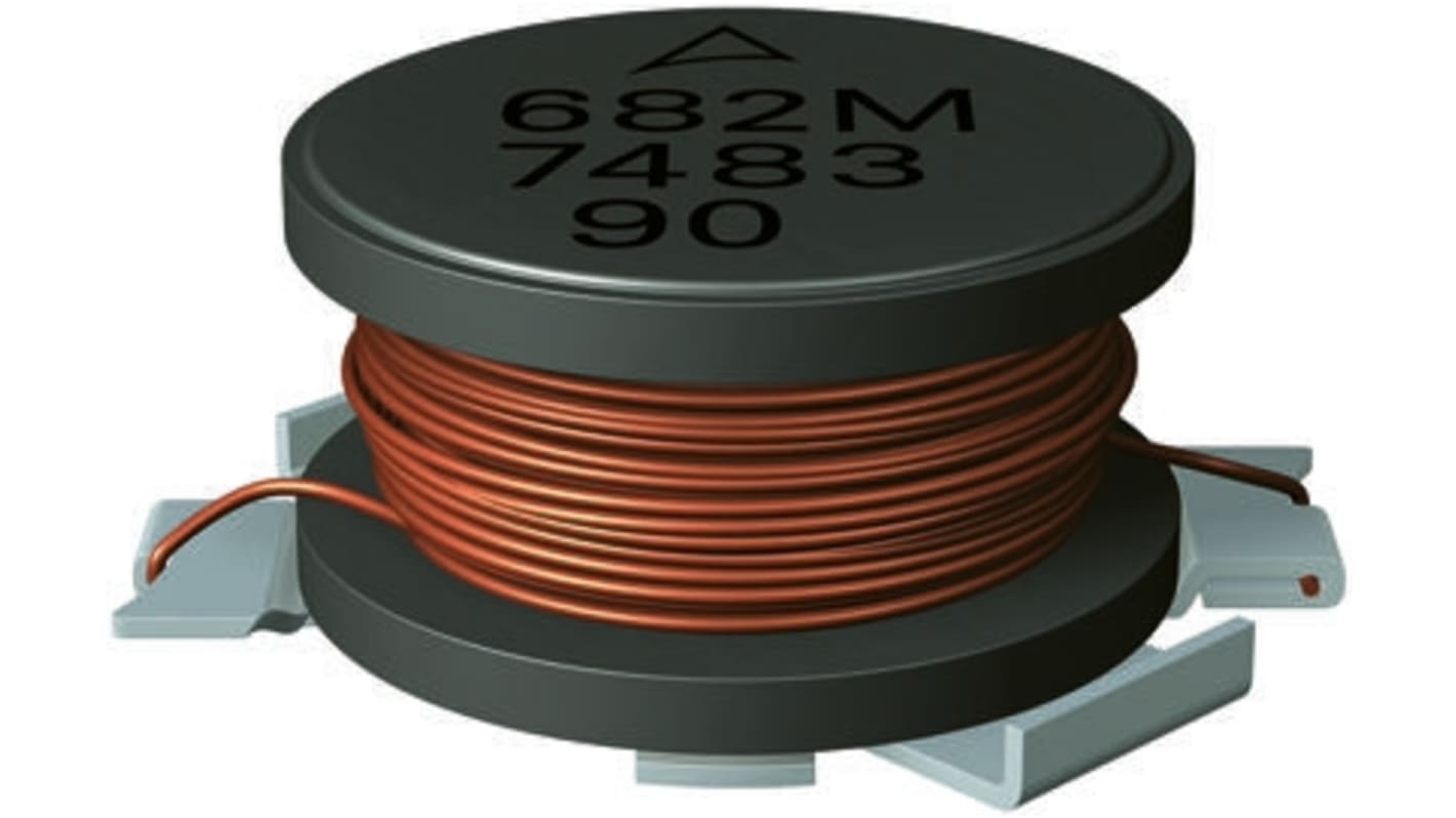 EPCOS, B82462-A4 Unshielded Wire-wound SMD Inductor with a Ferrite Core, 47 μH ±10% Wire-Wound 1.5A Idc