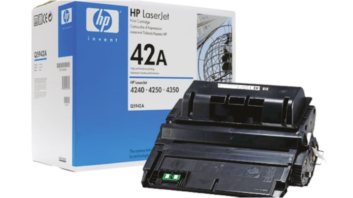 Hewlett Packard Q5942A Black Toner Cartridge,  HP Compatible