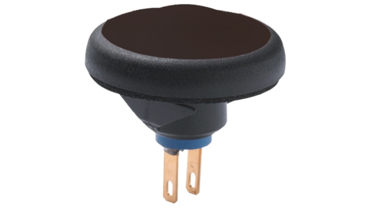 APEM Push Button Switch, Momentary, Panel Mount, 16.2mm Cutout, SPST, 32V ac