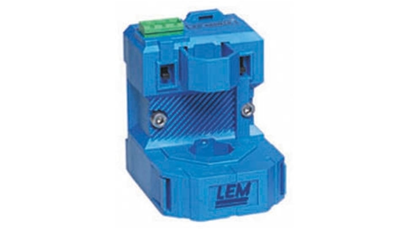 Przekładnik prądowy prąd wej 100A LEM prad wyj 0 → 5 V, 0 → 10 V otwór 18mm Pętla zamknięta
