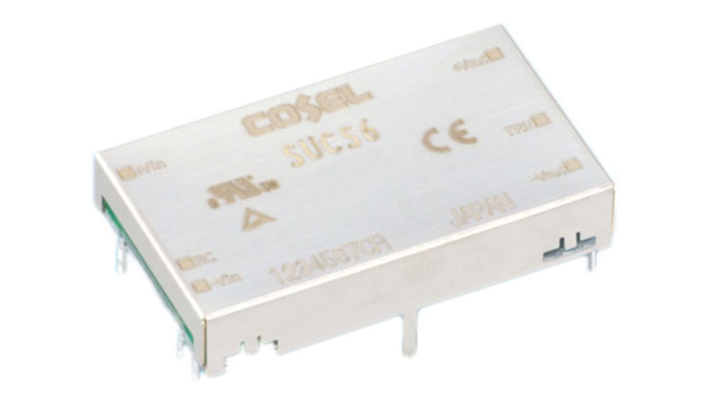 Cosel DC/DC-Wandler 6W 9 → 18 V dc IN, 5V dc OUT / 1.2A Durchsteckmontage 500V ac isoliert