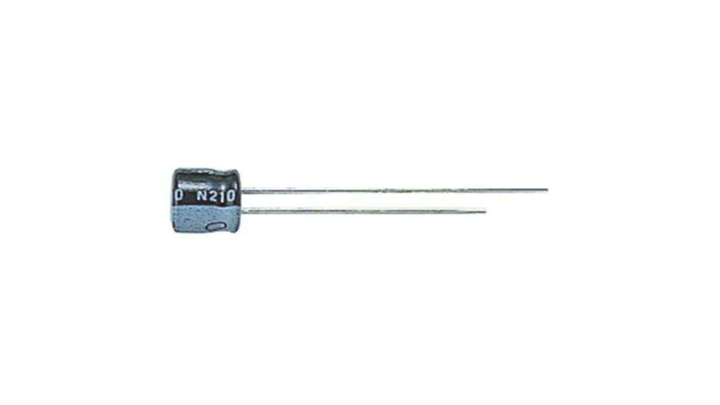 Nichicon 330nF Electrolytic Capacitor 50V dc, Through Hole - UMT1HR33MDD