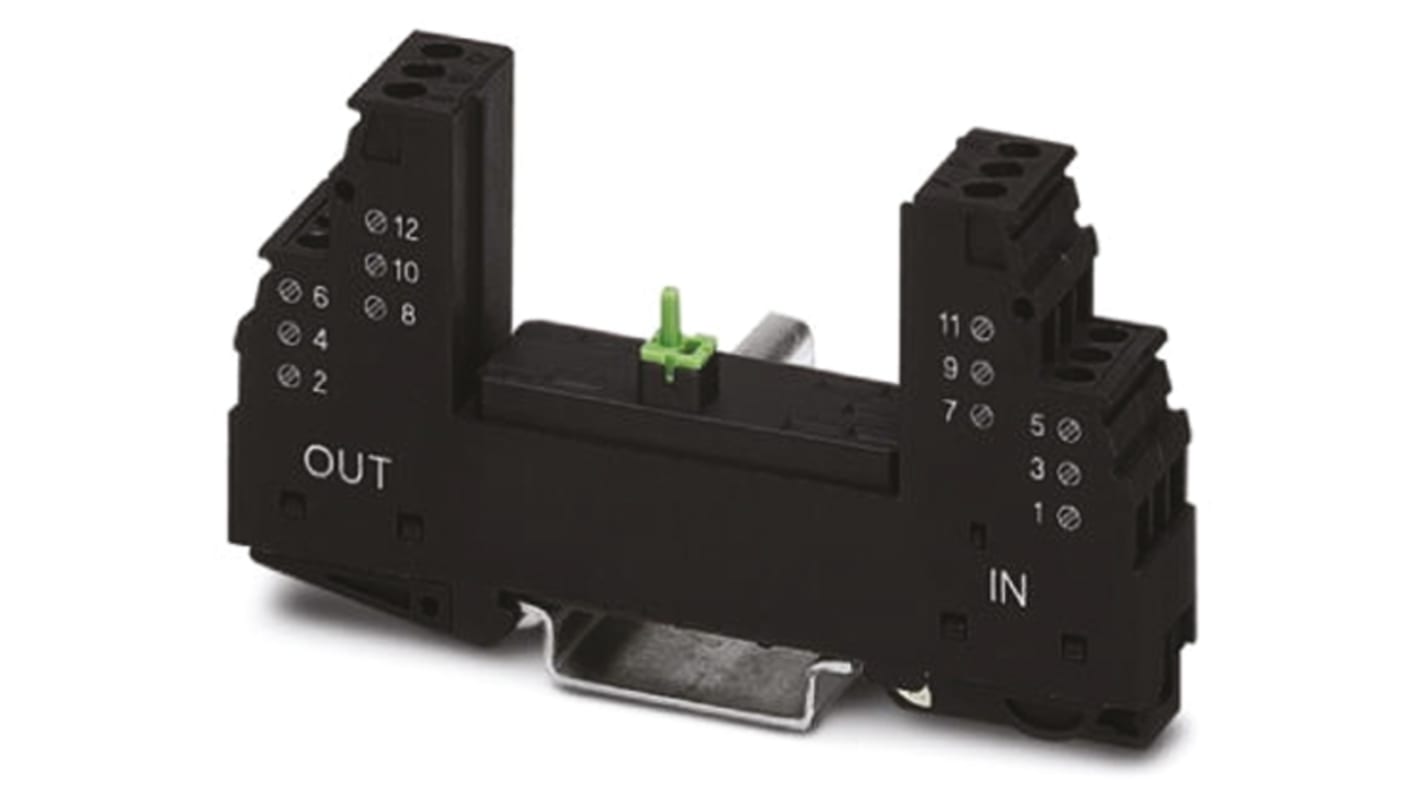 Protezione contro le sovratensioni Phoenix Contact, 40 V cc max, Guida DIN