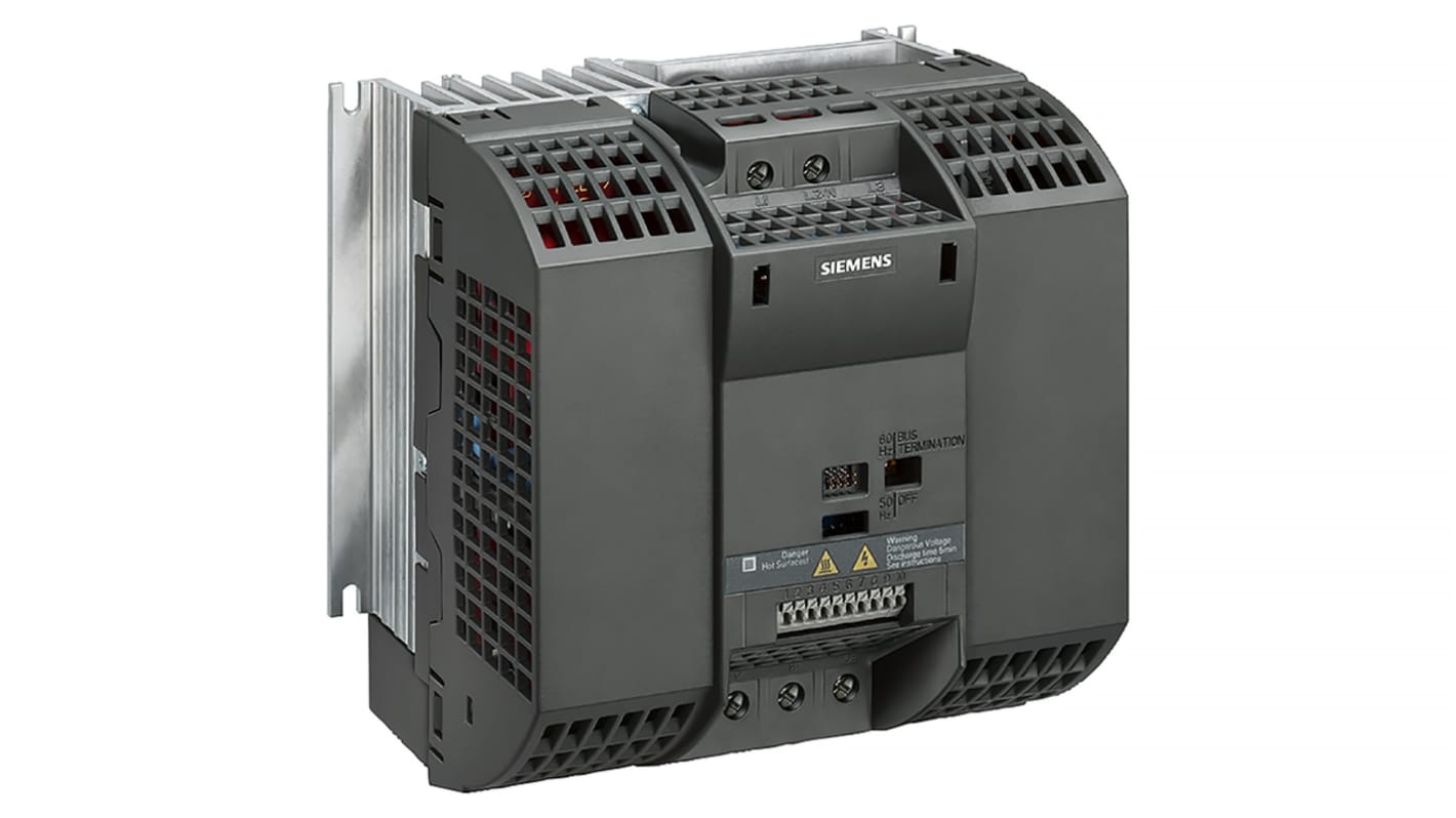 Inverter Siemens, 3 kW, 230 V c.a., 1 fase, 0 → 550Hz