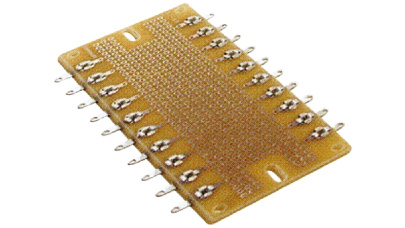 Sunhayato Double Sided Matrix Board 1mm Holes, 2.54 x 2.54mm Pitch, 119.38 x 47.52 x 1.6mm