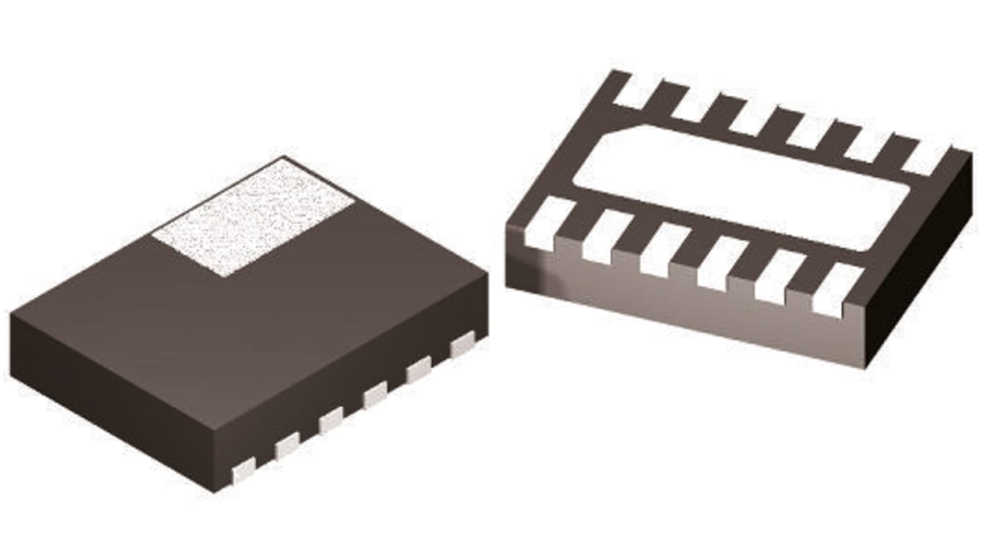 Driver para display onsemi, alim: 2,7 → 5,5 V. / 1mA, Montaje superficial, WDFN 12