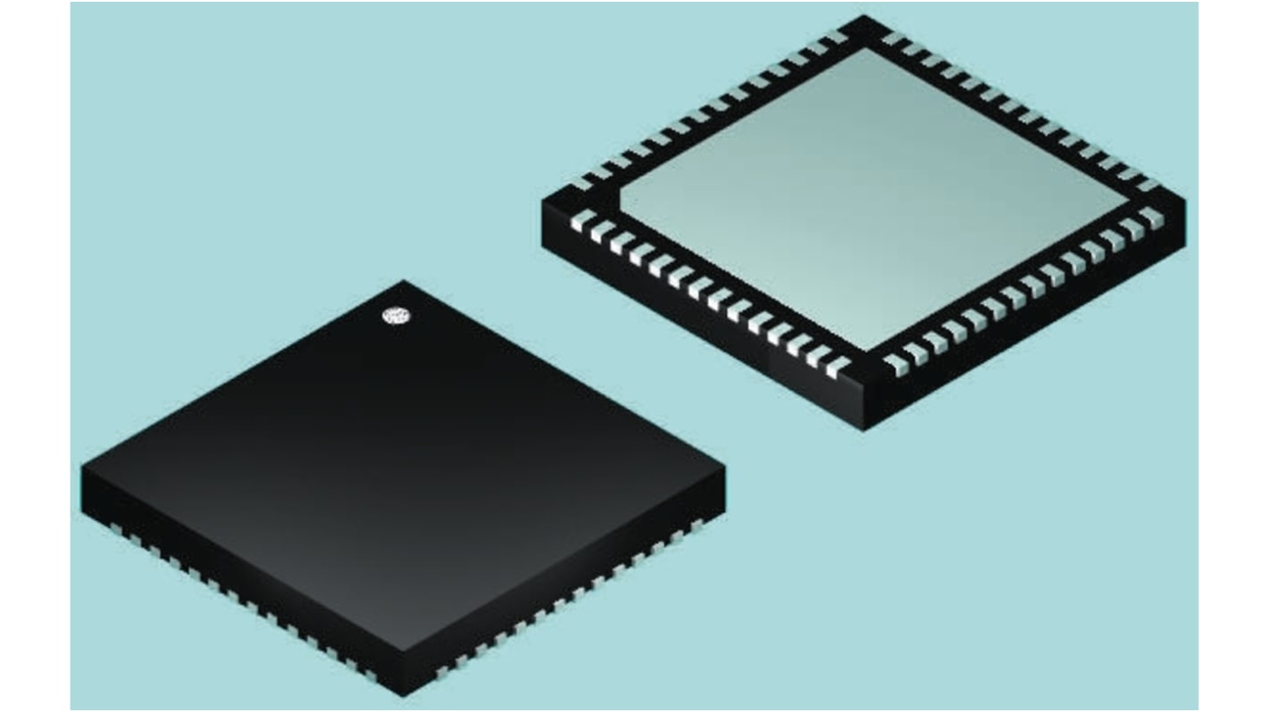 Microcontrolador Microchip PIC18F45K80-I/ML, núcleo PIC de 8bit, RAM 1,024 kB, 3,648 kB, 64MHZ, QFN de 44 pines