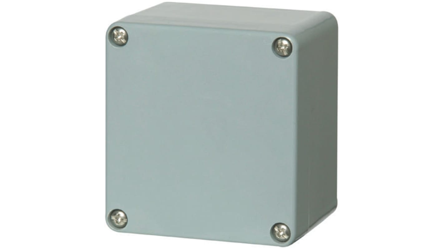 Fibox Euronord II Series Grey Polyester Enclosure, IP66, Grey Lid, 600 x 250 x 120mm