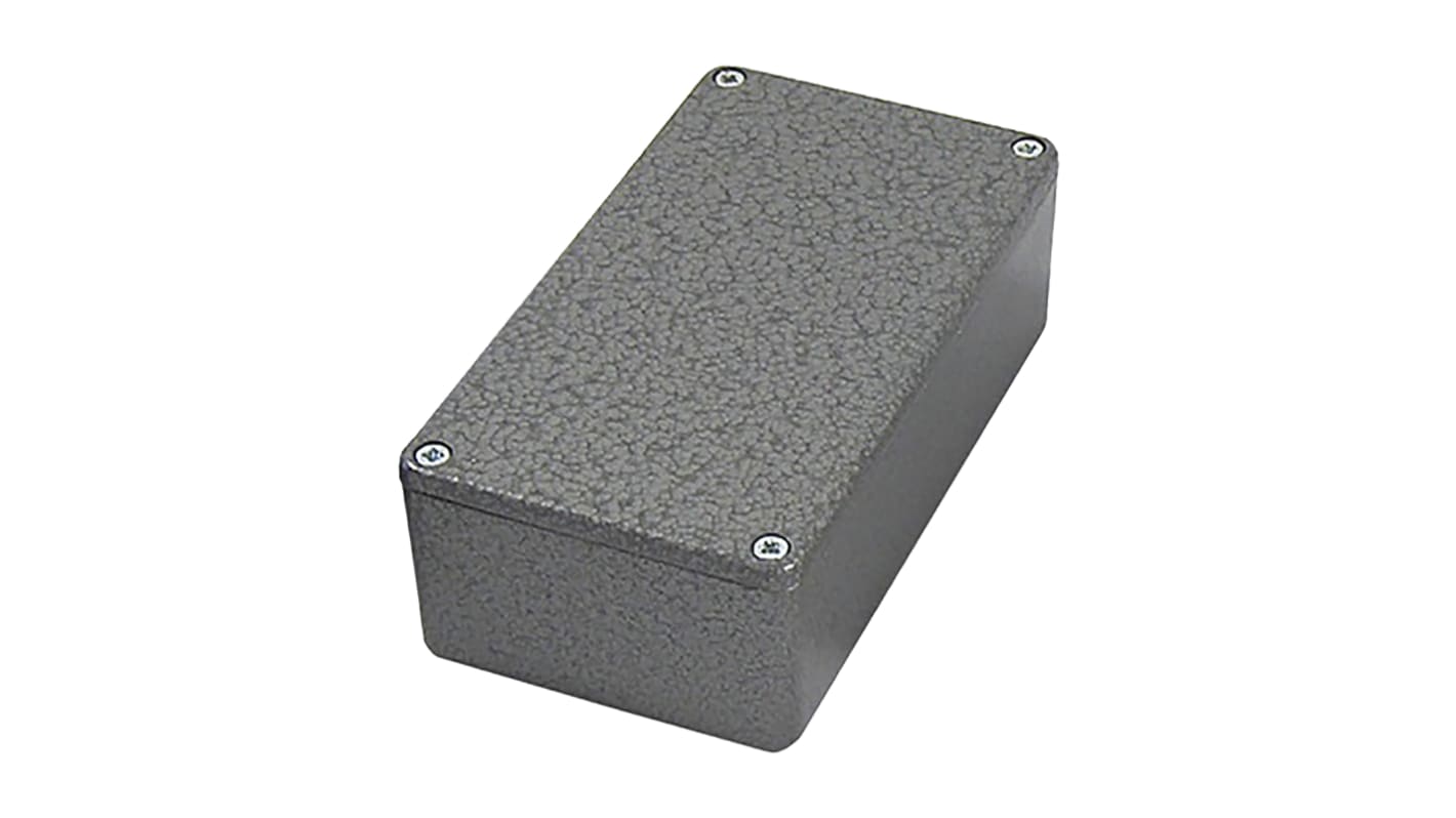 CAMDENBOSS 5000 Series Black Die Cast Aluminium Enclosure, IP54, Black Lid, 101 x 50 x 25mm