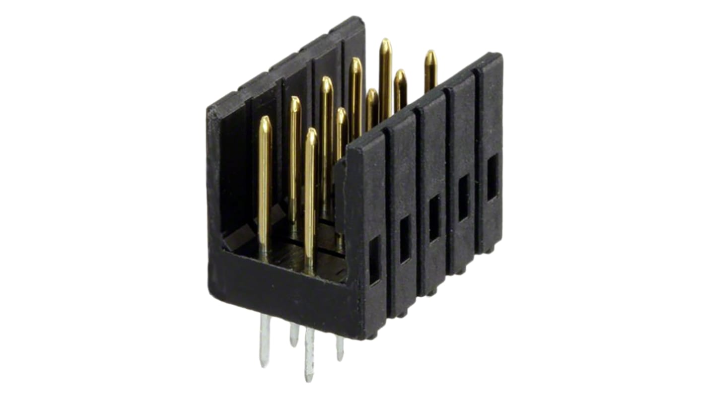 Wtyk PCB 10-pinowe raster: 2.54mm 2-rzędowe TE Connectivity Przepust 3A