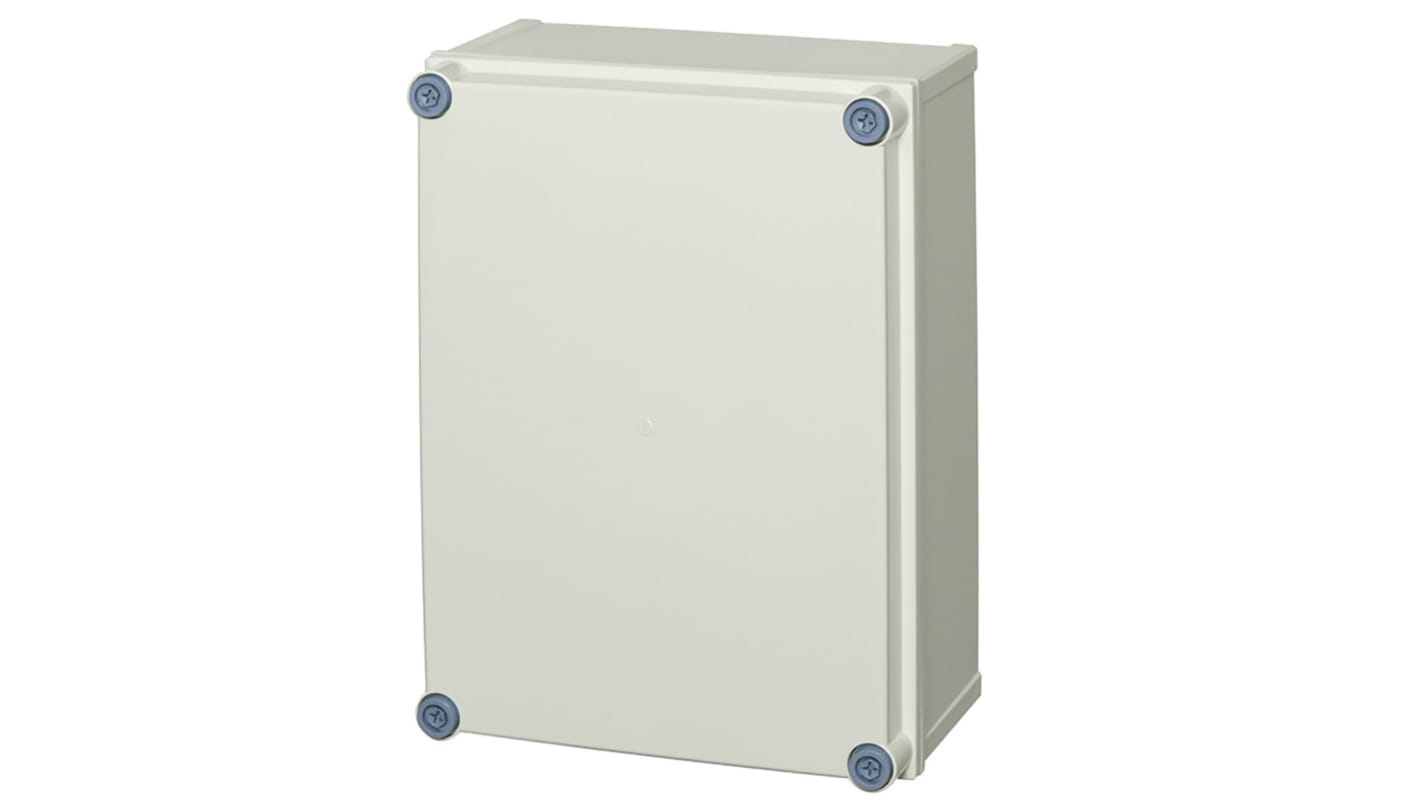 Contenitore a parete Fibox in Policarbonato 400 x 300 x 172mm, col. Grigio, IP66, IP67