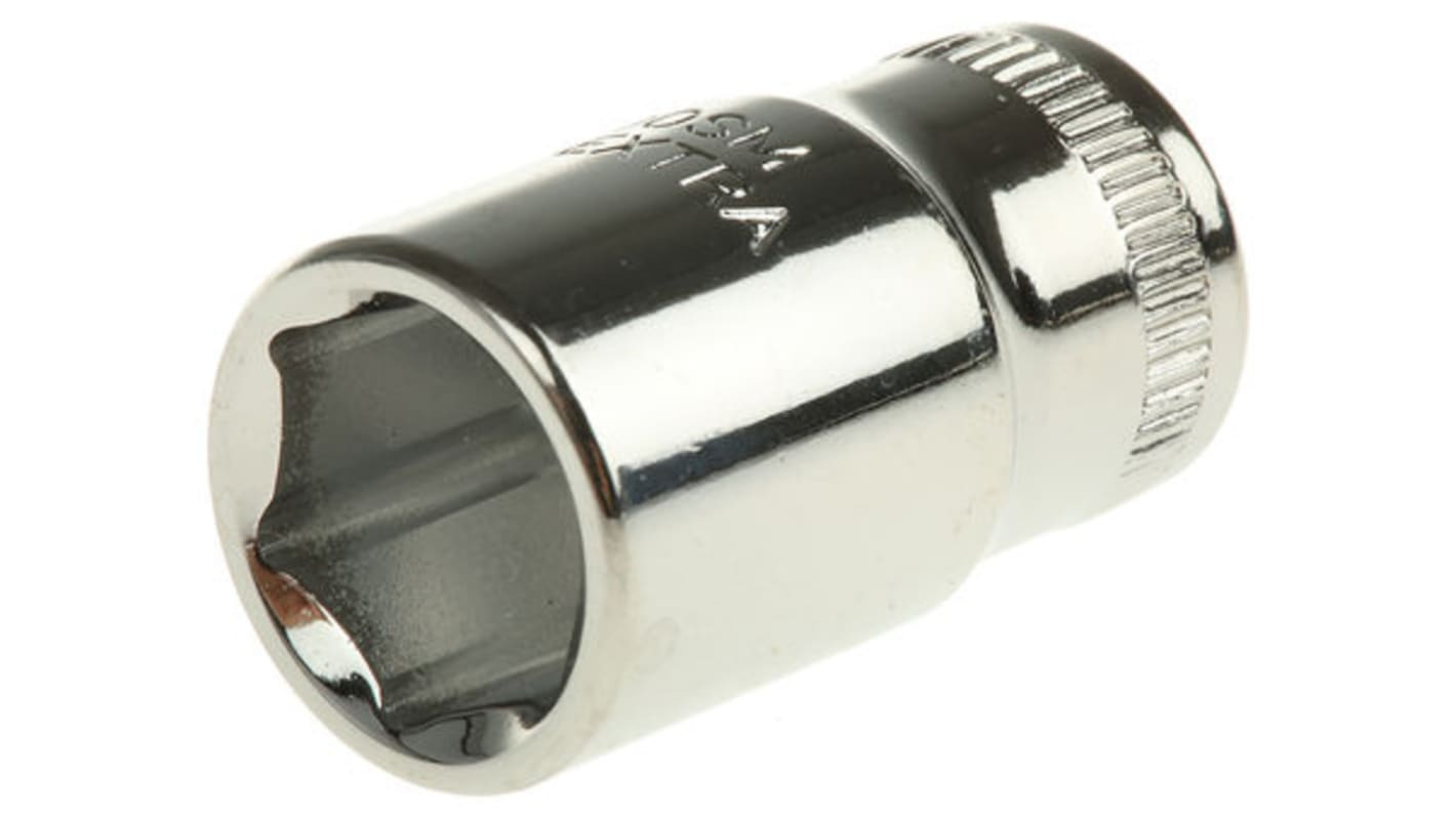 Bahco ソケット 1/4インチ, ソケットサイズ:4mm, 長さ:24.7 mm
