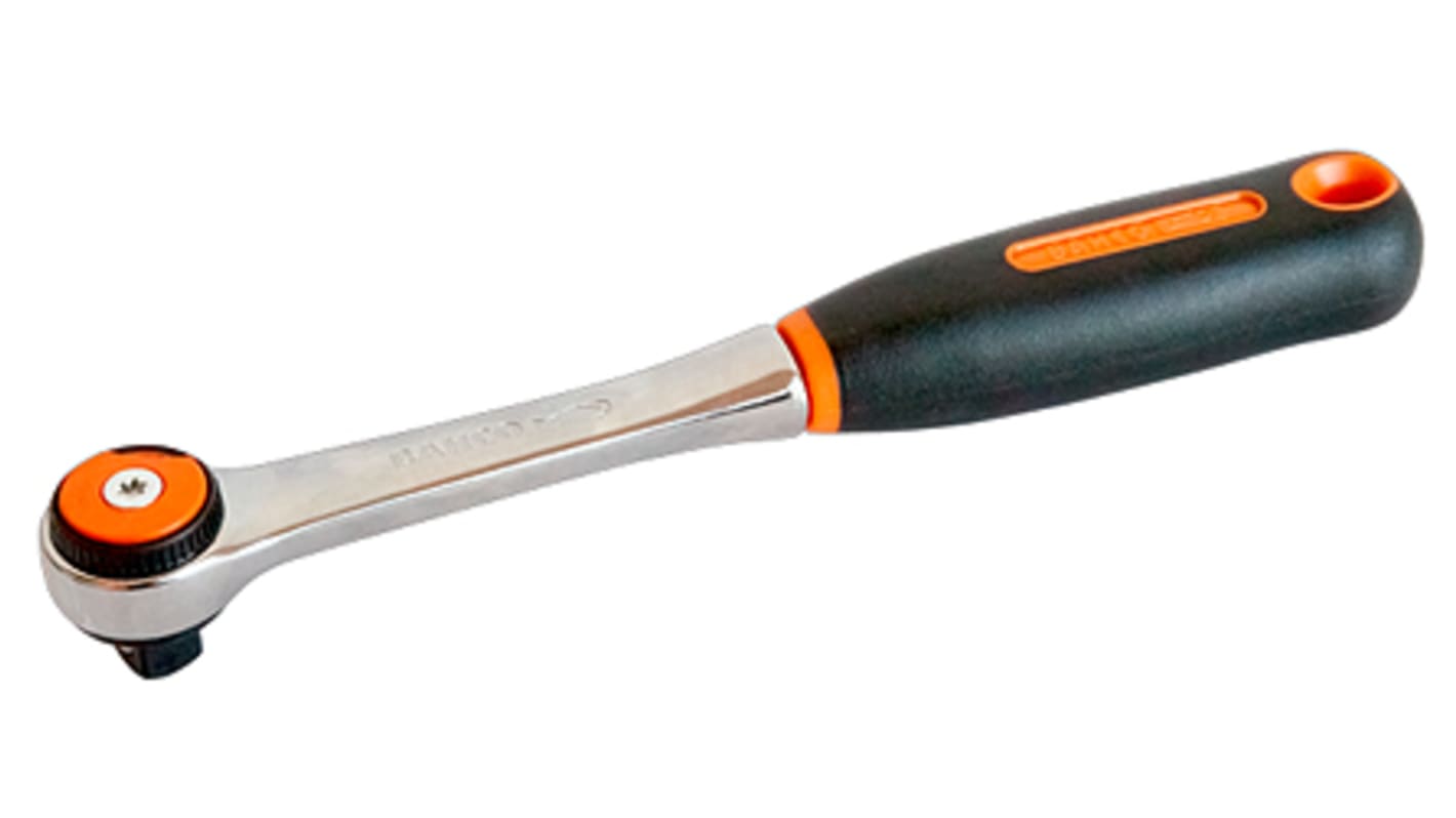 Bahco 3/8 in Square Ratchet with Ratchet Handle, 202 mm Overall