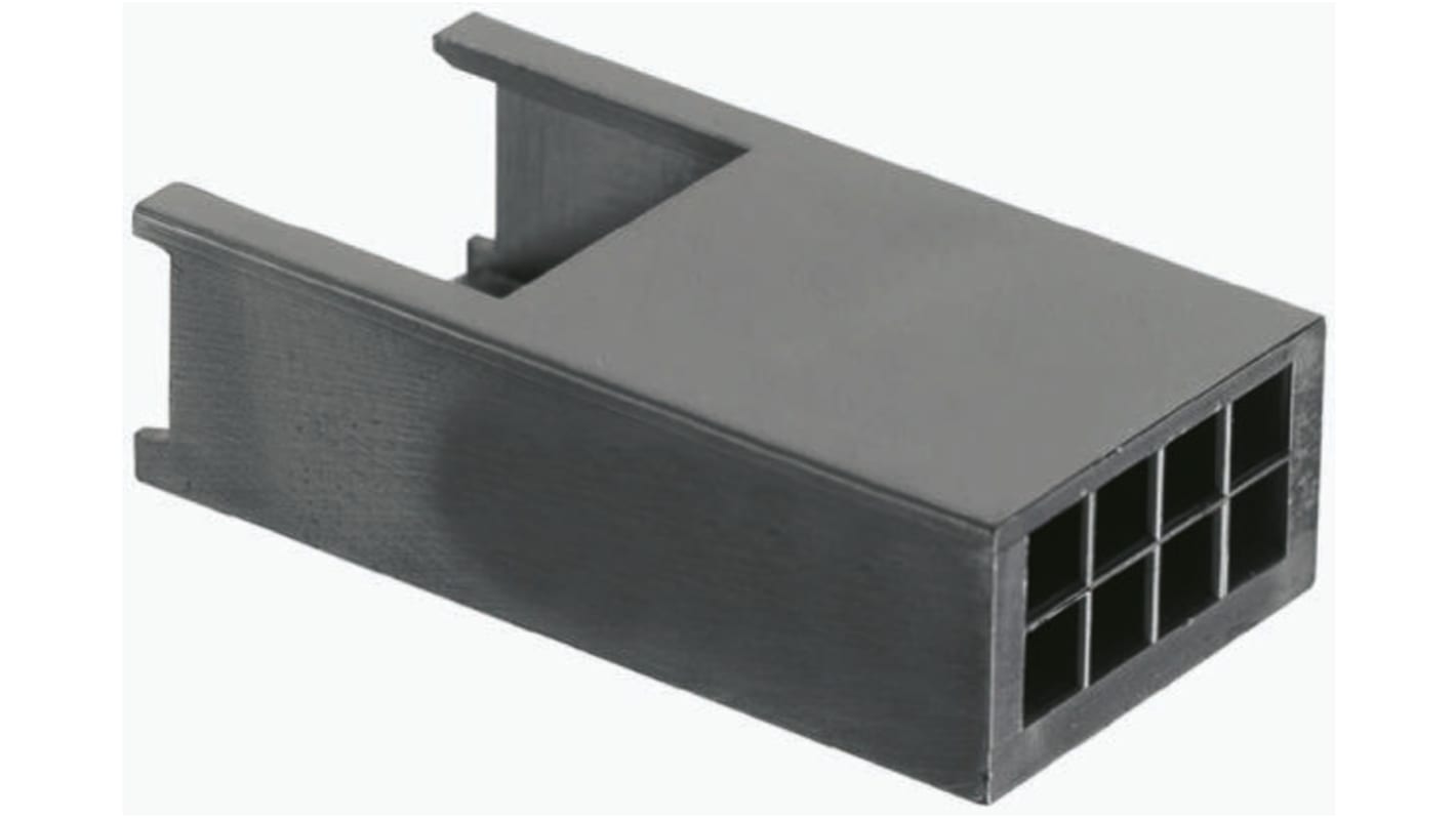 Corpo connettore automotive TE Connectivity Femmina, 8 vie, 1 fila, passo 2.54mm