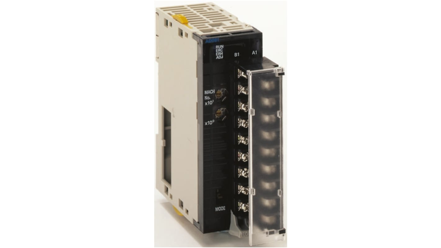 Moduł PLC We/Wy Omron Moduł PLC We/Wy CJ Series Analogowy do sterownika PLC Seria CJ CJ1W-DA021 90 x 31 x 65 mm