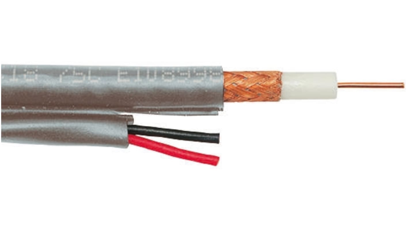 Belden 449945 Series, 100m, RG59 Coaxial, Unterminated75 Ω