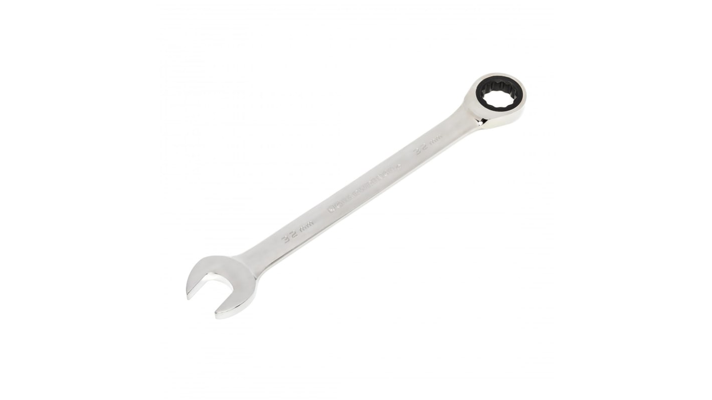 Chiave combinata a cricchetto GearWrench, lungh. 426 mm, bocca poligonale 32mm