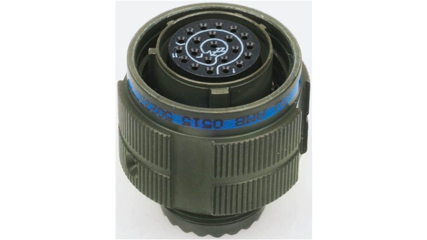 Connettore circolare MIL Maschio Amphenol Socapex, Ad angolo diritto, 13 poli, Femmina, Montaggio su cavo