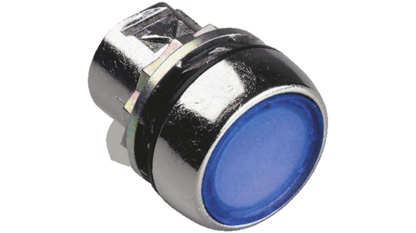 Allen Bradley 800F Series Blue Illuminated Momentary Push Button Head, 22mm Cutout, IP65