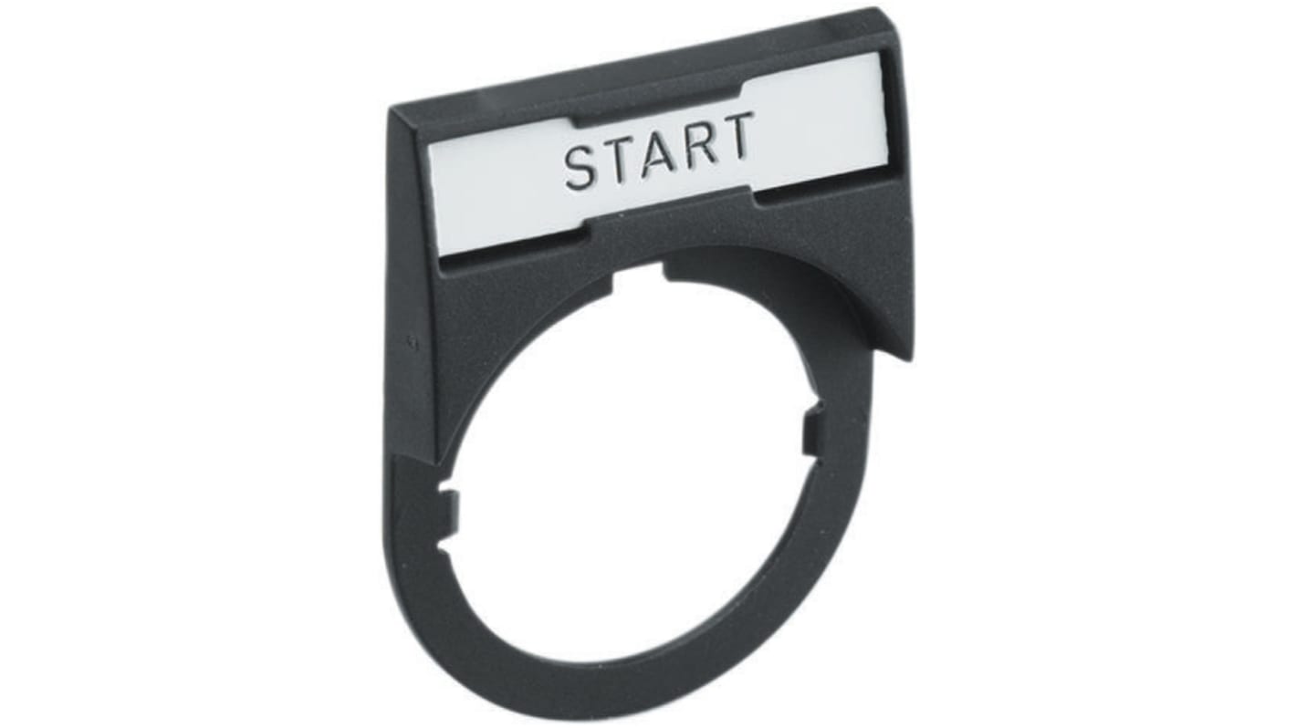 Allen Bradley Legend Holder for Use with 800F Series, On