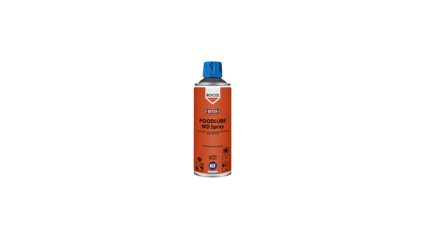 Rocol Foodlube® WD Spray PTFE Lubricant 300 ml Aerosol,Food Safe
