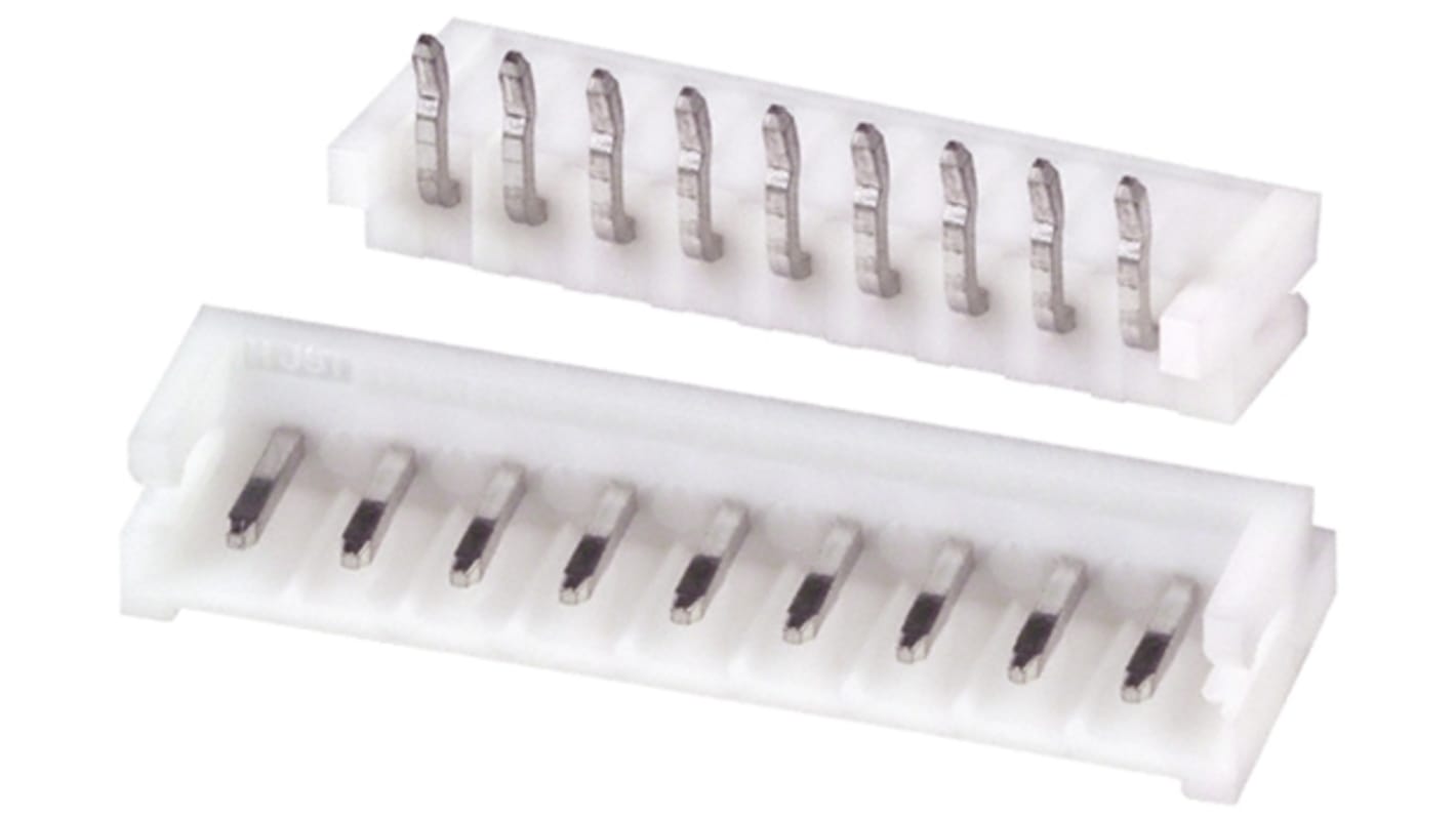 Wtyk PCB 9-pinowe raster: 2.5mm -rzędowe JST Przewlekany 3.0A 250.0 V.