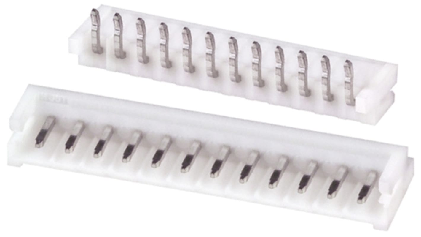 Wtyk PCB 12-pinowe raster: 2.5mm -rzędowe JST Przewlekany 3.0A 250.0 V.