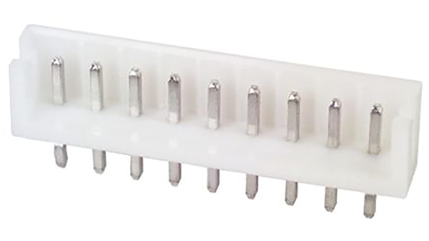 JST EH Leiterplatten-Stiftleiste Gerade, 9-polig / 1-reihig, Raster 2.5mm, Kabel-Platine, Lötanschluss-Anschluss, 3.0A,