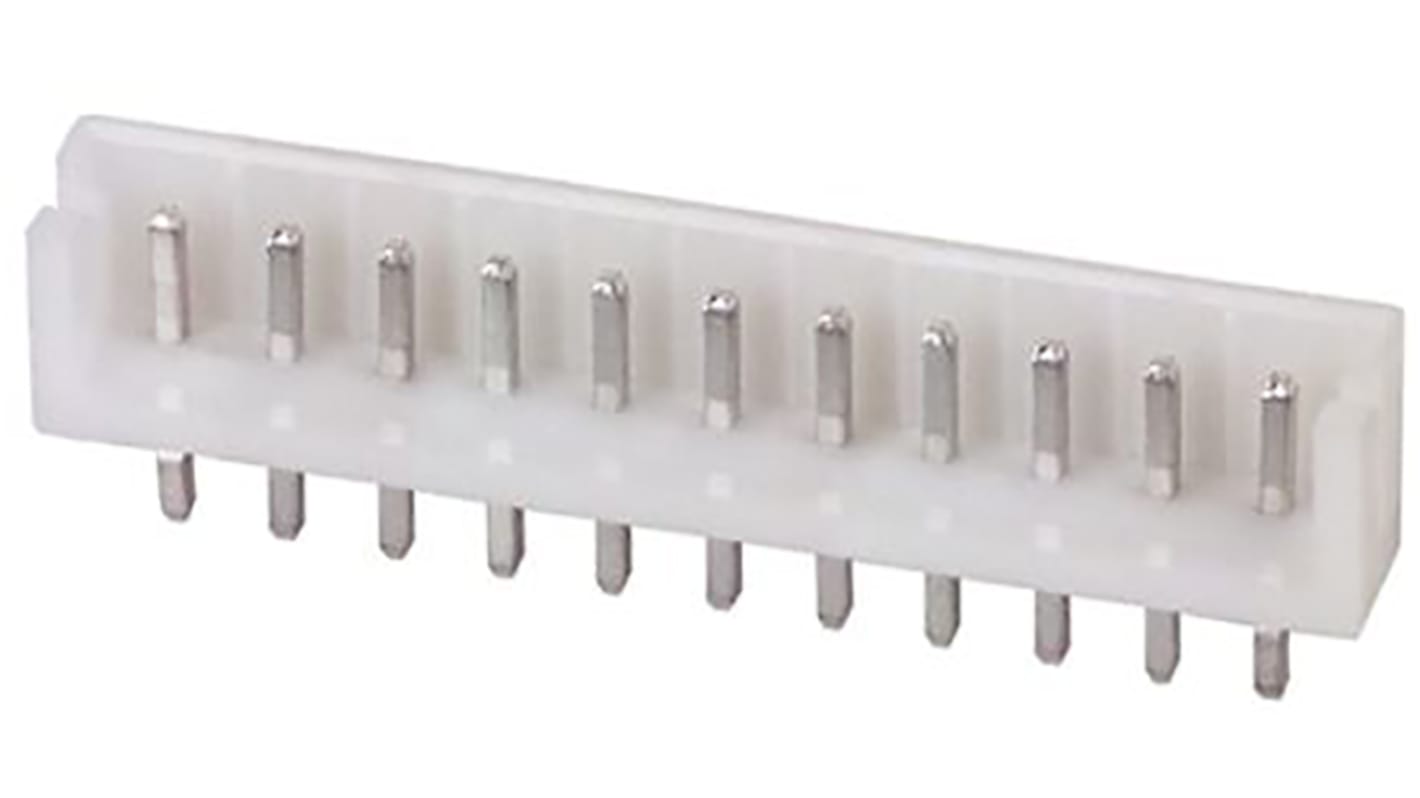 Wtyk PCB 11-pinowe raster: 2.5mm -rzędowe JST Przewlekany 3.0A 250.0 V.