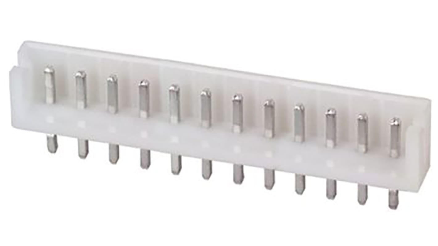 Wtyk PCB 12-pinowe raster: 2.5mm -rzędowe JST Przewlekany 3.0A 250.0 V.