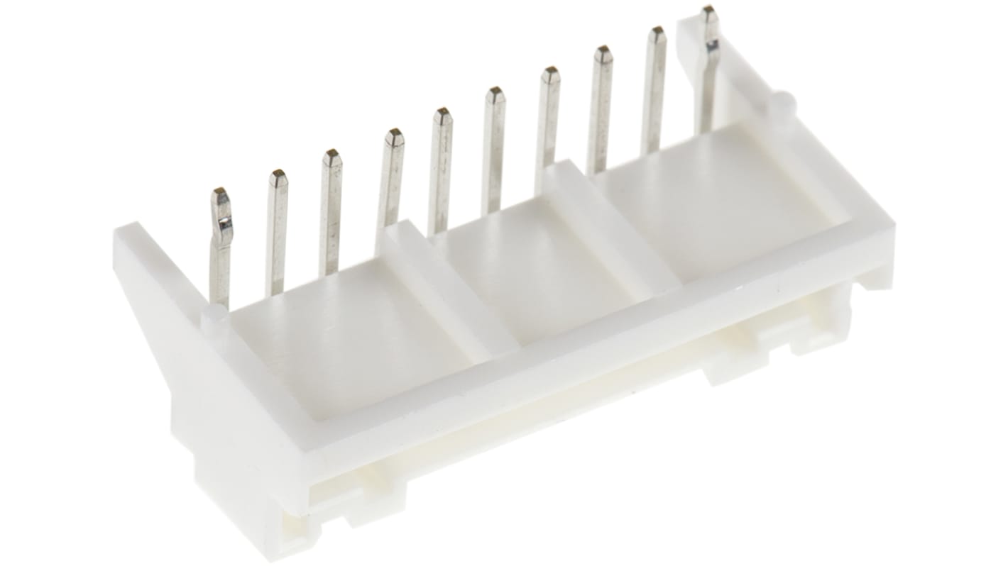 Wtyk PCB 10-pinowe raster: 2.0mm -rzędowe JST Przewlekany 3.0A 250.0 V.