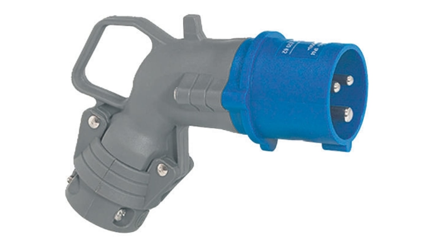 Connettore di alimentazione industriale Legrand HYPRA Maschio, 2P + E, 16A, Montaggio su cavo