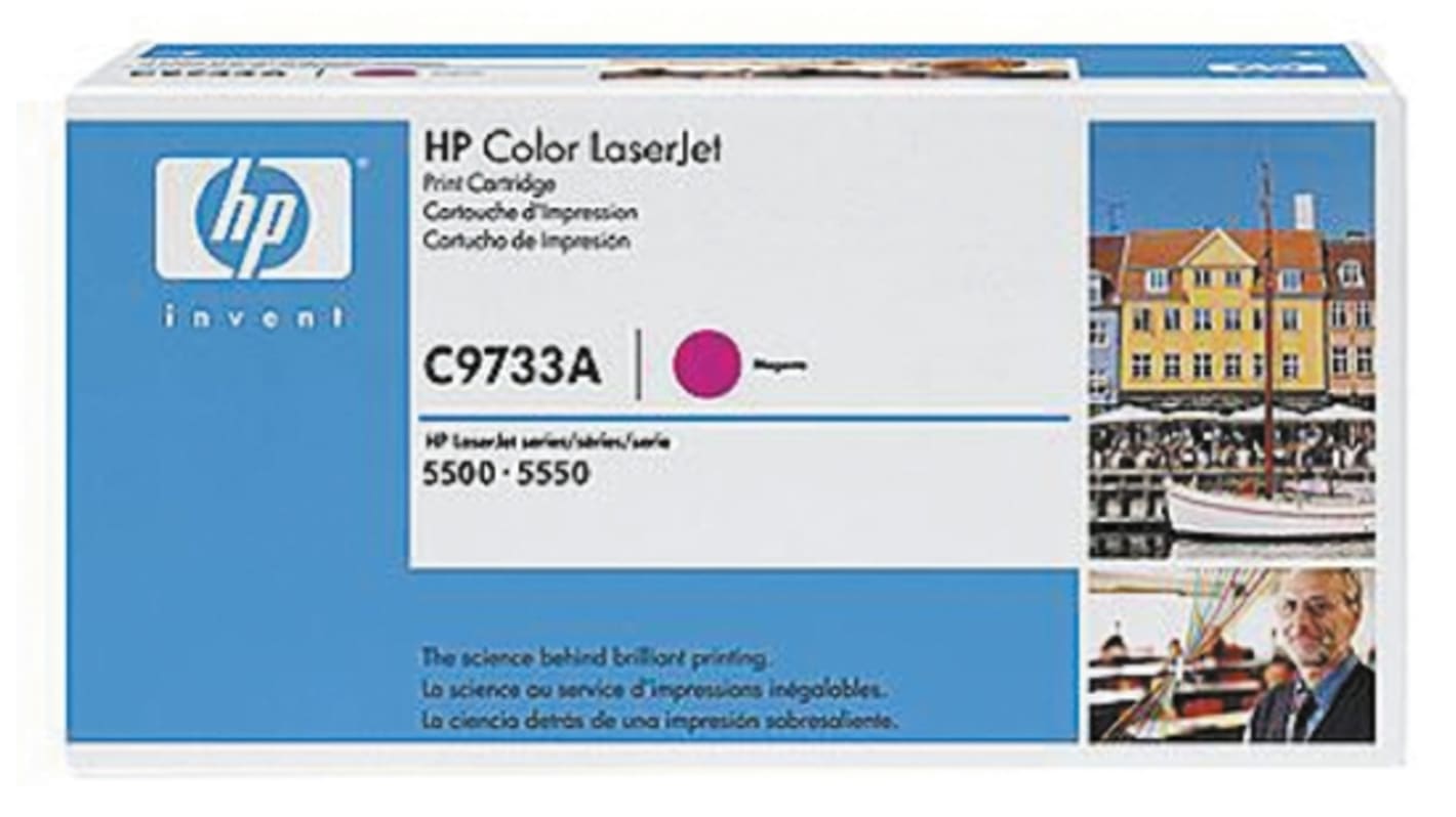 Hewlett Packard C9733A Magenta Toner Cartridge,  HP Compatible